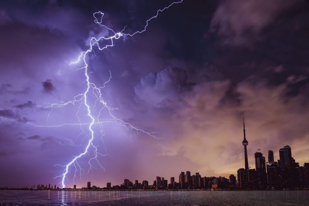 Les orages, du ciel et du climat