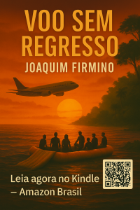 Capa do livro Voo Sem Regresso de Joaquim Firmino